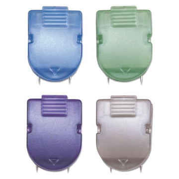 Advantus Wall Clips For Fabric Panels, 40 Sheets, Assorted Metallic Colors, 20-box freeshipping - TVN Wholesale